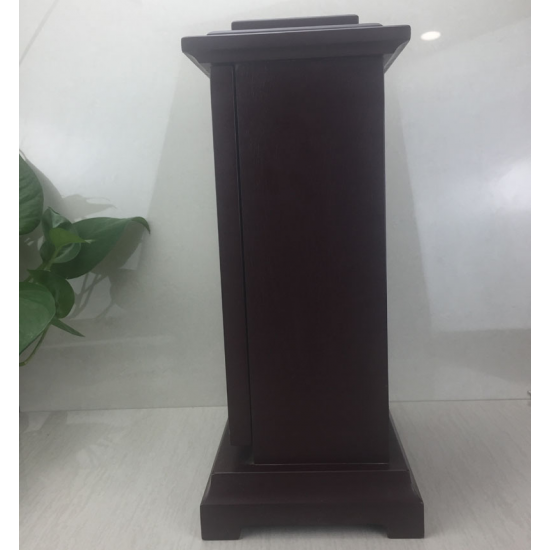 Simple solid wood wall clock living room dining room silent European-style round quartz clock new Chinese home atmospheric clock Simple solid wood wall clock living room dining room silent European-style round quartz clock new Chinese home atmospheric clock