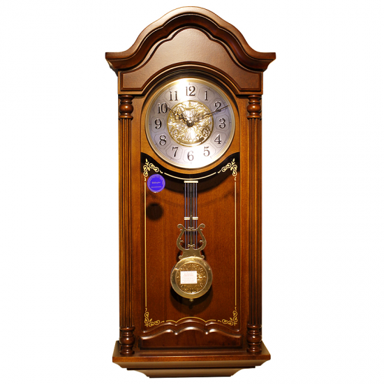 Retro mechanical wall clocks vintage clockwork pendulum clocks wall clocks Feng Shui town house clocks living room winding wall clocks