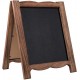 Frame Magnetic Chalkboard Sign 40 x 20 Inches, Classic Wooden Freestanding Sidewalk Sign, Double-Sided Sign Board Frame Magnetic Chalkboard Sign 40 x 20 Inches, Classic Wooden Freestanding Sidewalk Sign, Double-Sided Sign Board