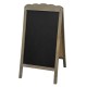 China Factory Directly Made High Quality Custom Drawing Board Wooden Chalk Writing Blackboard for Kids Education