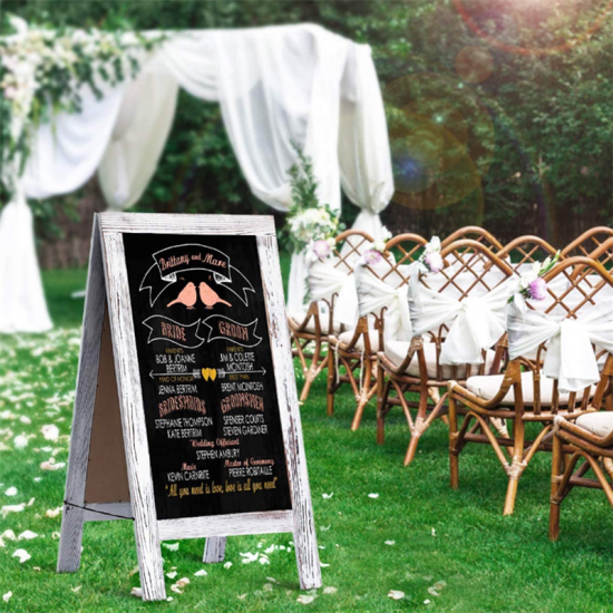 actory price simple pretty rectangle handmade wooden blackboard stand