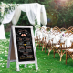 actory price simple pretty rectangle handmade wooden blackboard stand