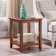 American side table modern solid wood sofa corner table small coffee table living room storage cabinet small square table simple small side table American side table modern solid wood sofa corner table small coffee table living room storage cabinet small square table simple small side table