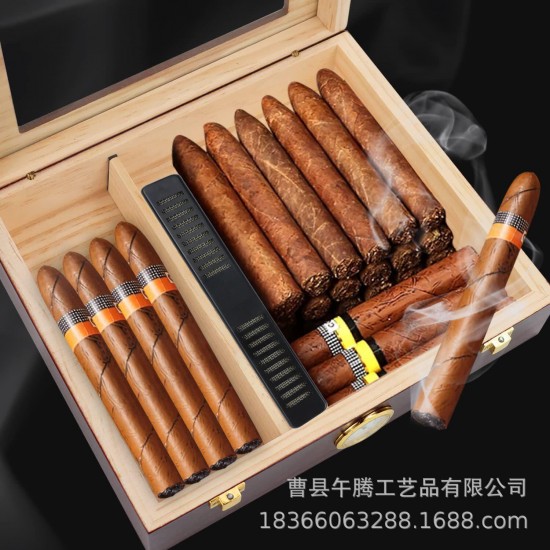 cigar wooden box humidor