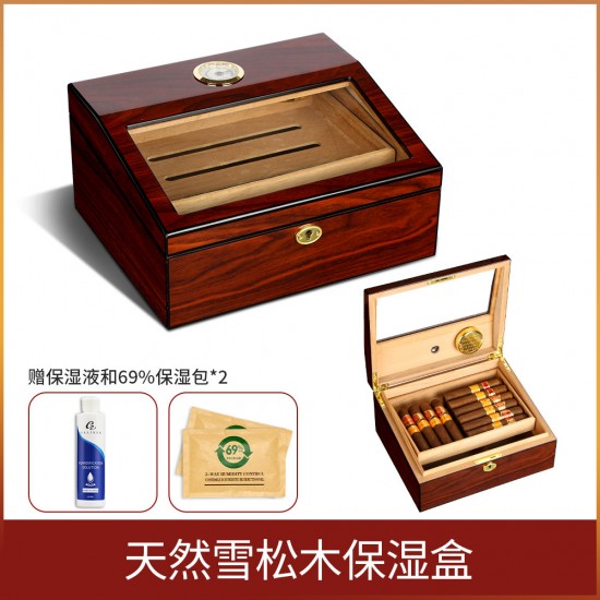 cigar wooden box humidor
