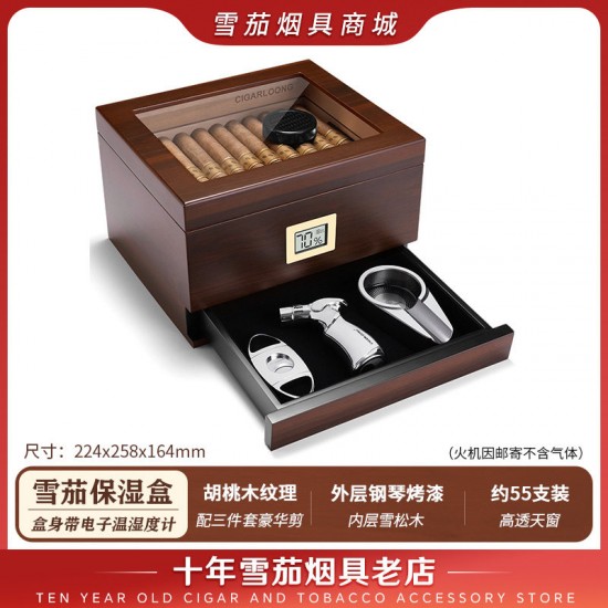 cigar wooden box humidor