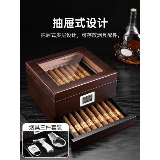 cigar wooden box humidor