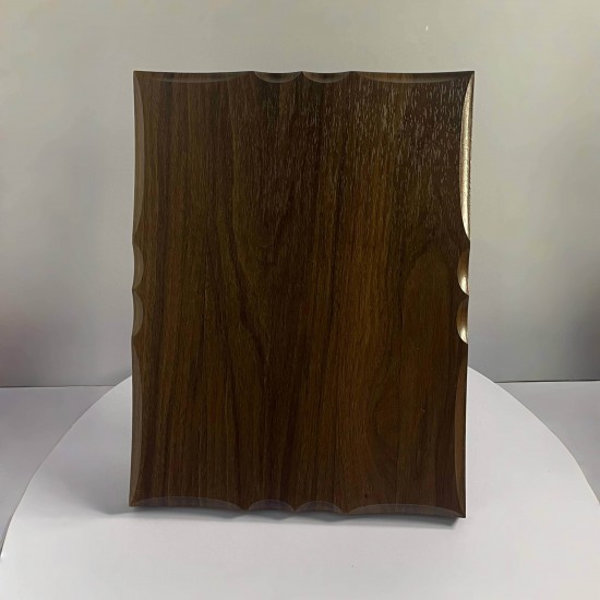 laser-engraved wooden plaques