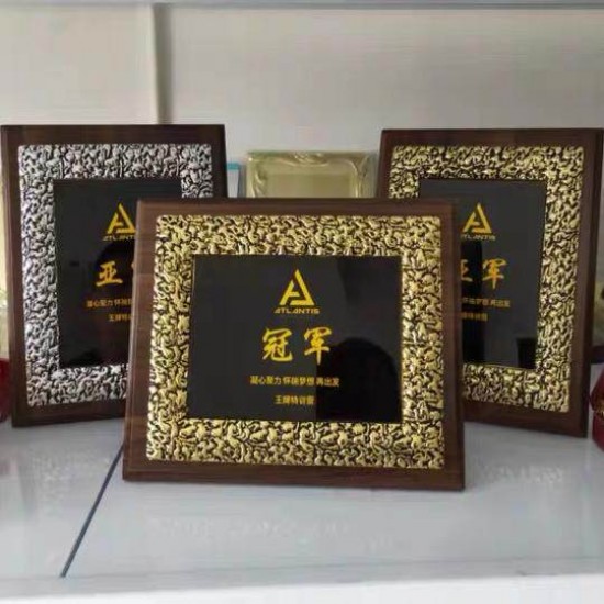 laser-engraved wooden plaques