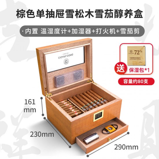 cigar wooden box humidor