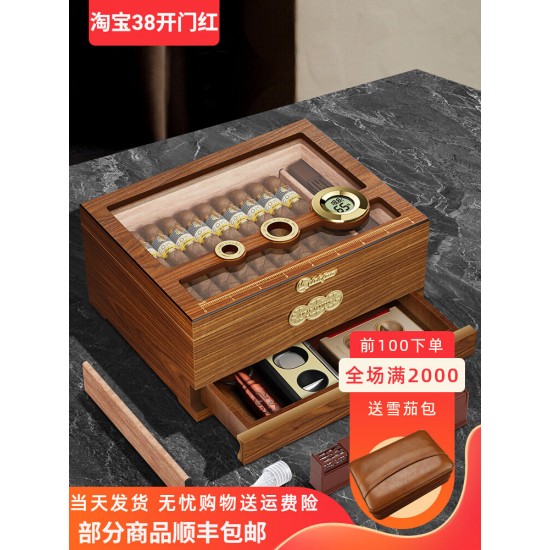 cigar wooden box humidor