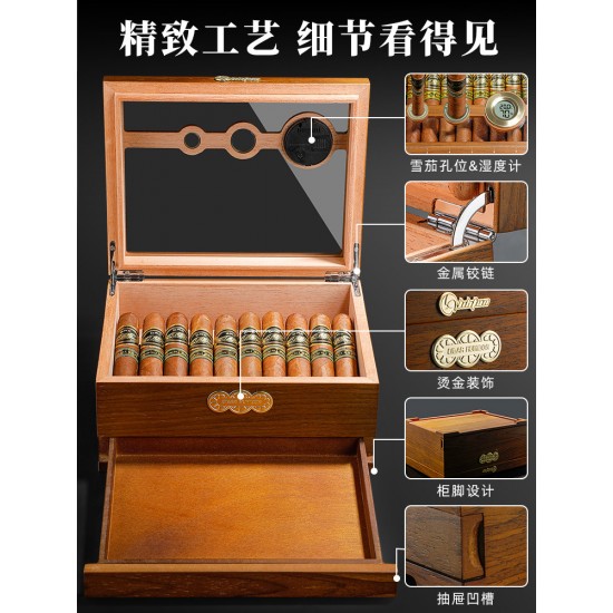 cigar wooden box humidor
