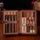 compact portable cigar wooden box