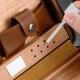 polished solid-wood cigar box