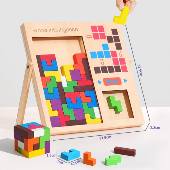  Russian Blocks wooden Toys wooden Toys	