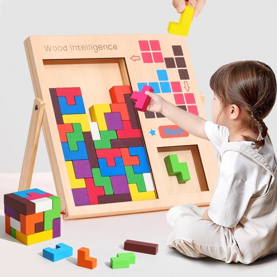 wooden Jigsaw Toys Russian Blocks wooden Toys wooden Toys
