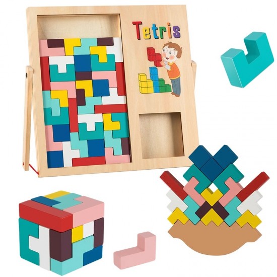 wooden Jigsaw Toys Russian Blocks wooden Toys wooden Toys