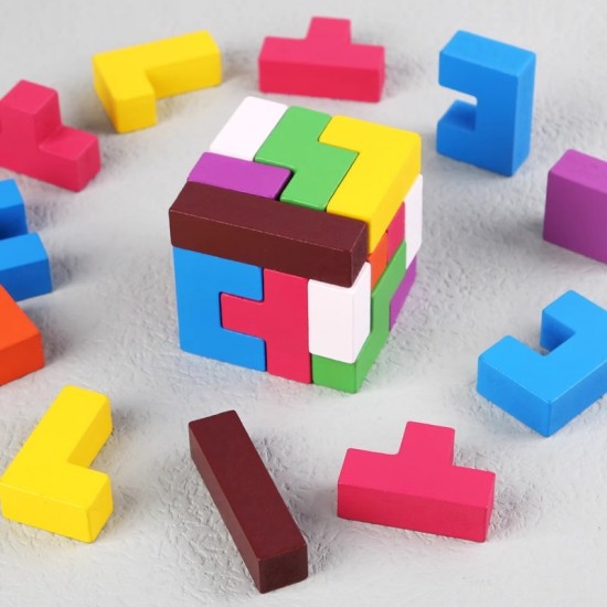 wooden Jigsaw Toys Russian Blocks wooden Toys wooden Toys