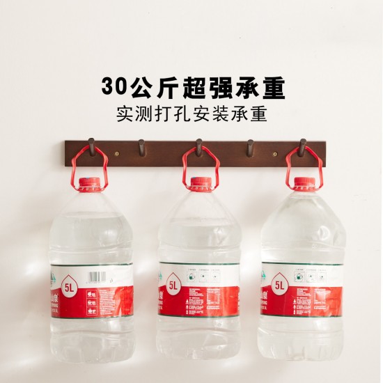 Toilet room wall-mounted storage rack