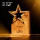 Mahogany Solid Wood Trophy 