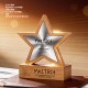 Mahogany Solid Wood Trophy 