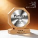 Mahogany Solid Wood Trophy 