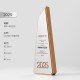 Self-adhesive wall-mounted wooden shelf