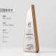 Self-adhesive wall-mounted wooden shelf