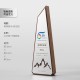 Self-adhesive wall-mounted wooden shelf