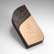 Corporate employee recognition wood trophy