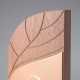 Corporate employee recognition wood trophy