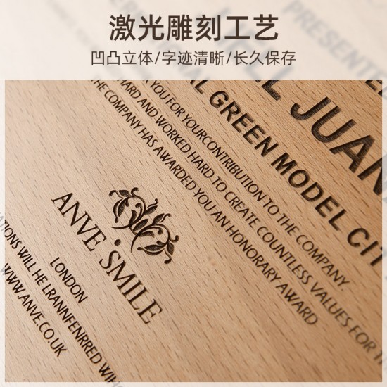  Wholesale Solid Wood Medals	