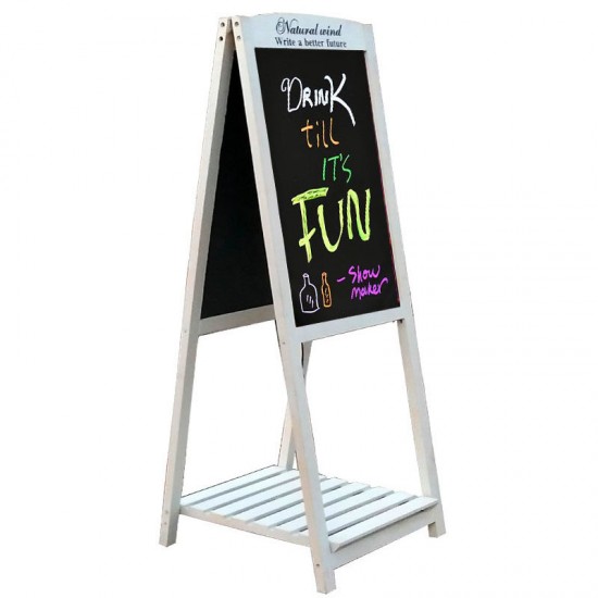 Erasable Double-Sided Display Board for Restaurants and Street Vendors	