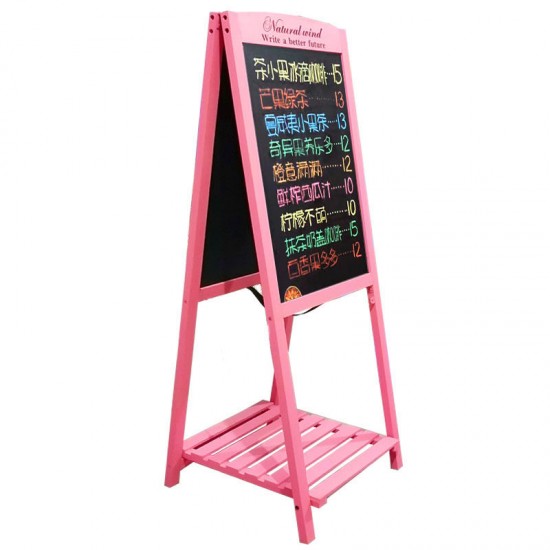  Erasable Double-Sided Display Board for Restaurants and Street Vendors	