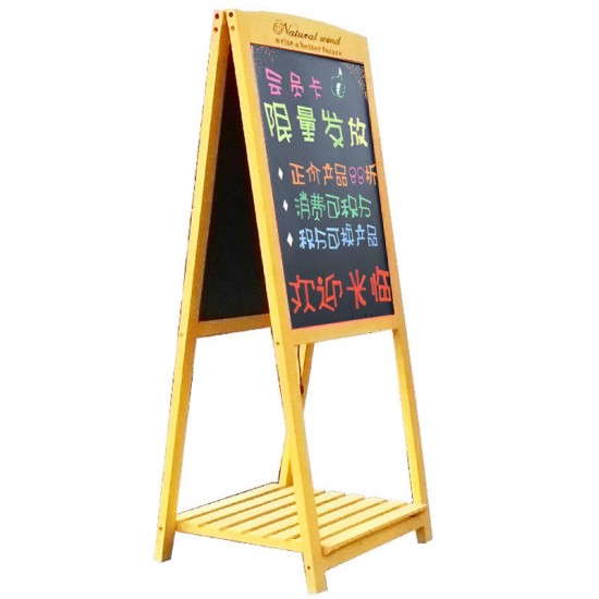  Erasable Double-Sided Display Board for Restaurants and Street Vendors	