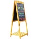  Erasable Double-Sided Display Board for Restaurants and Street Vendors	
