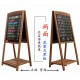  Erasable Double-Sided Display Board for Restaurants and Street Vendors	
