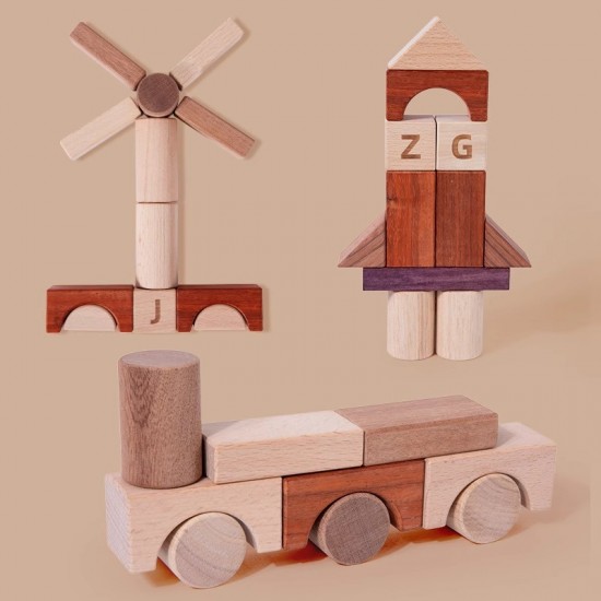 Wooden Castle Blocks Castle Block Sets
