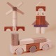 Wooden Castle Blocks Castle Block Sets