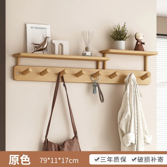 Multi-layer wooden plant stand