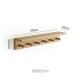 Toilet room wall-mounted storage rack