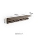 Toilet room wall-mounted storage rack