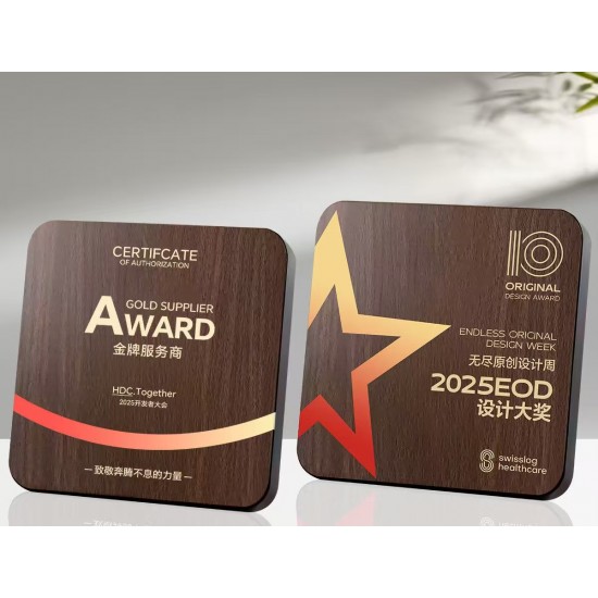 nniversary Walnut Medal