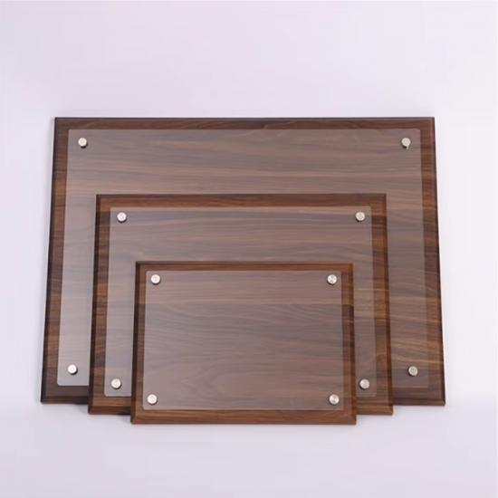 Wood Plaque Shield Award Wooden Plaque Blank