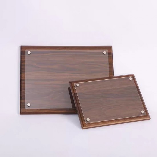 Wood Plaque Shield Award Wooden Plaque Blank
