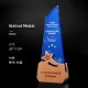 Carved wooden trophy 
