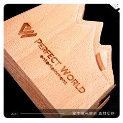 Solid wood trophy customization: high-end, elegant awards for outstanding employees