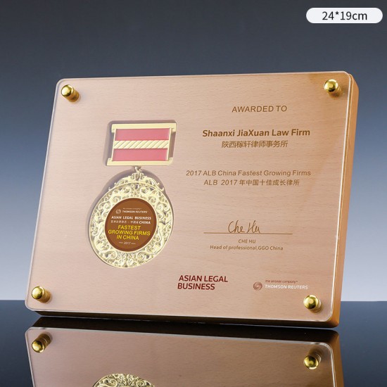 bulk custom wooden medals