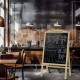 Wooden Chalkboard Stand	