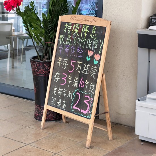  price list display boards	